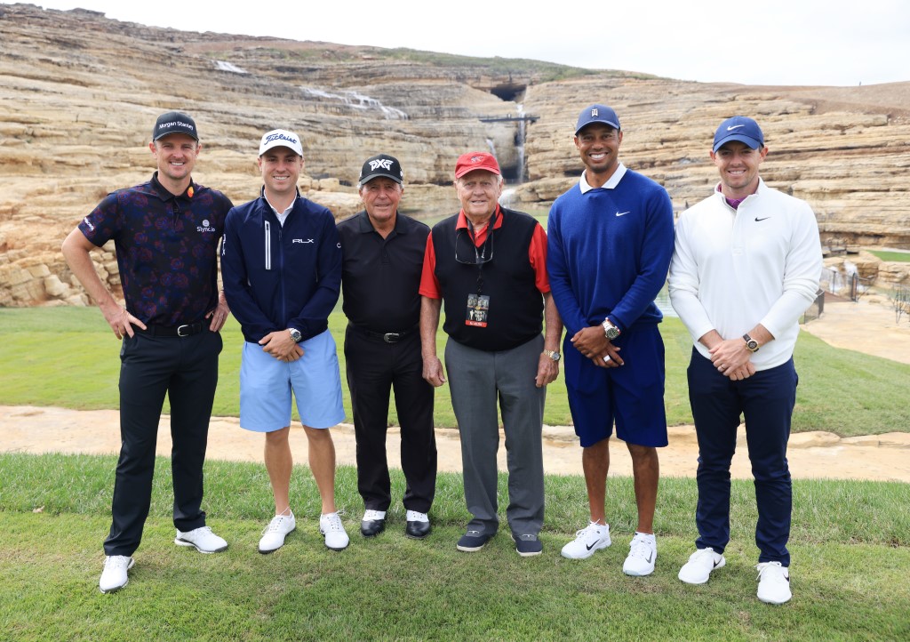 Golf legends (Photo: AFP)