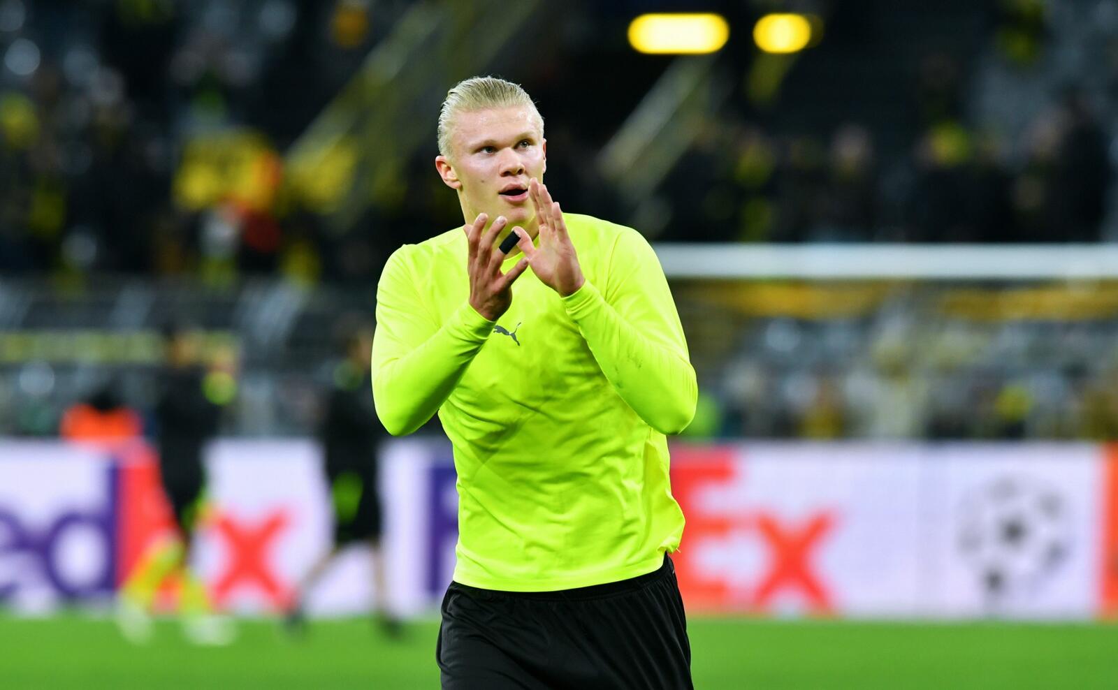 Erling Haaland is still wanted by Manchester City (Photo: AFP)