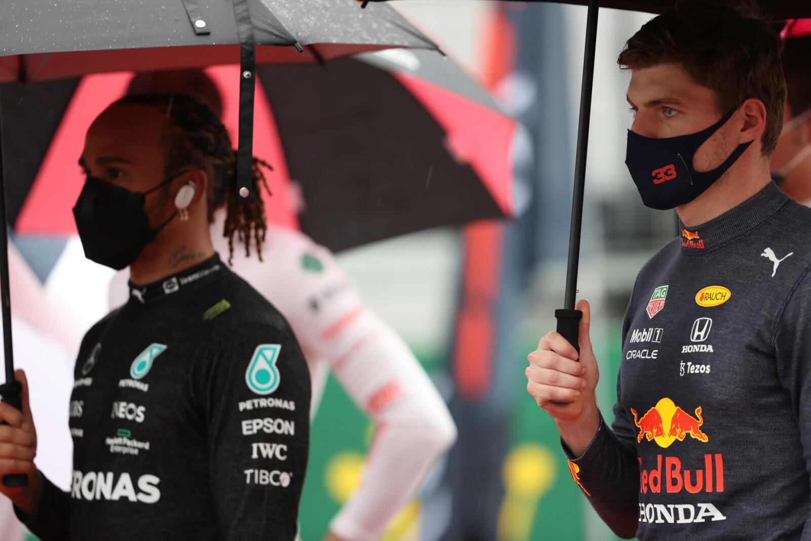 Hamilton and Verstappen (Photo: AFP)
