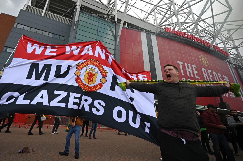 Man Utd Super League (AFP)