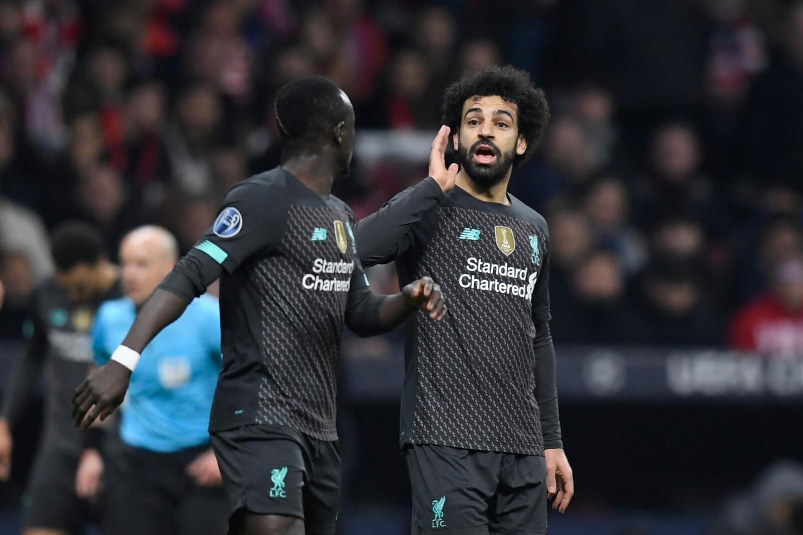 Mane & Salah (Photo: AFP)