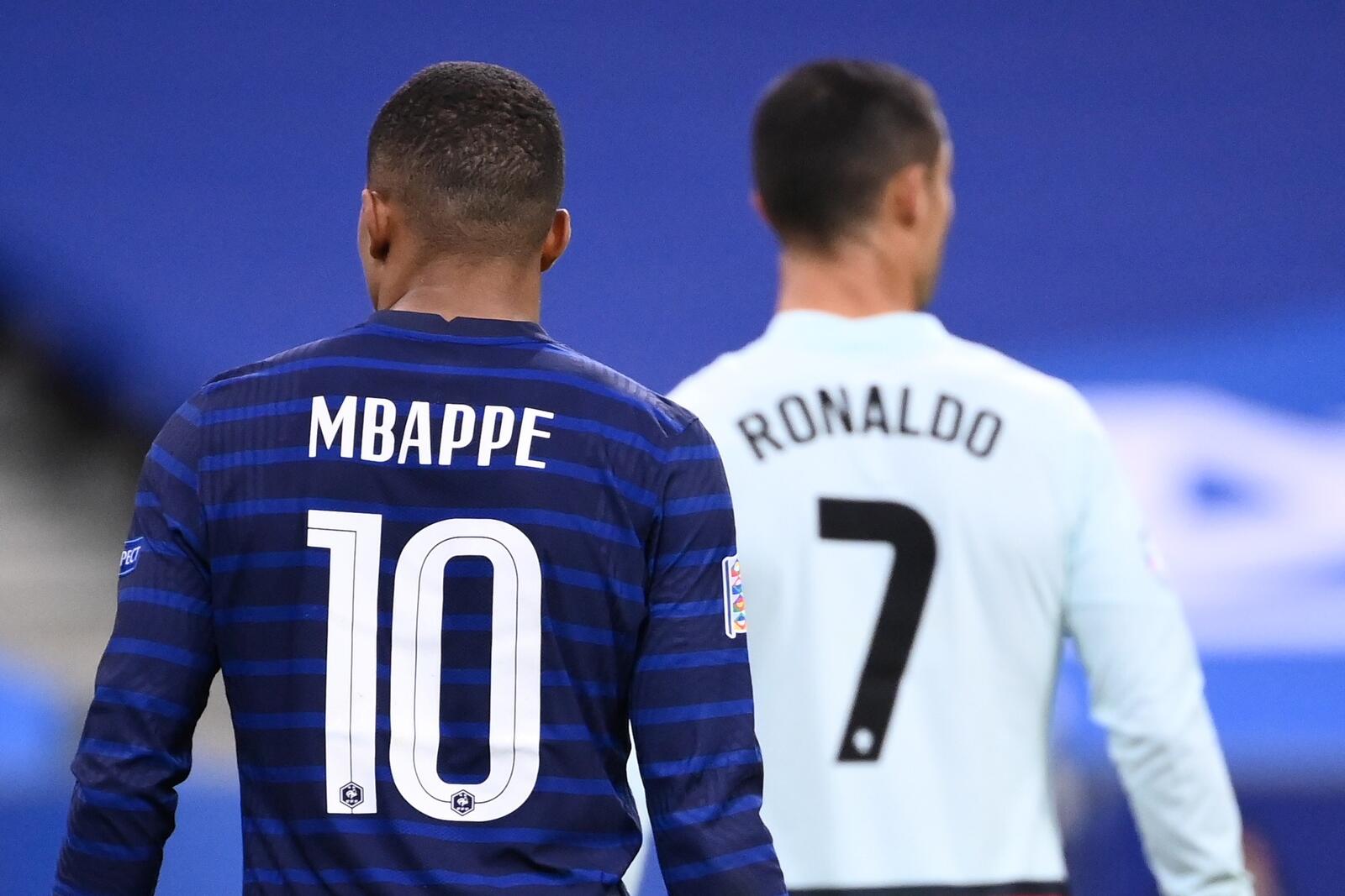 Mbappe and Ronaldo (Photo: AFP)