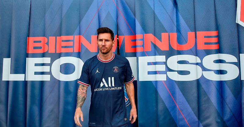 Lione Messi IPhoto: @PSG_English)