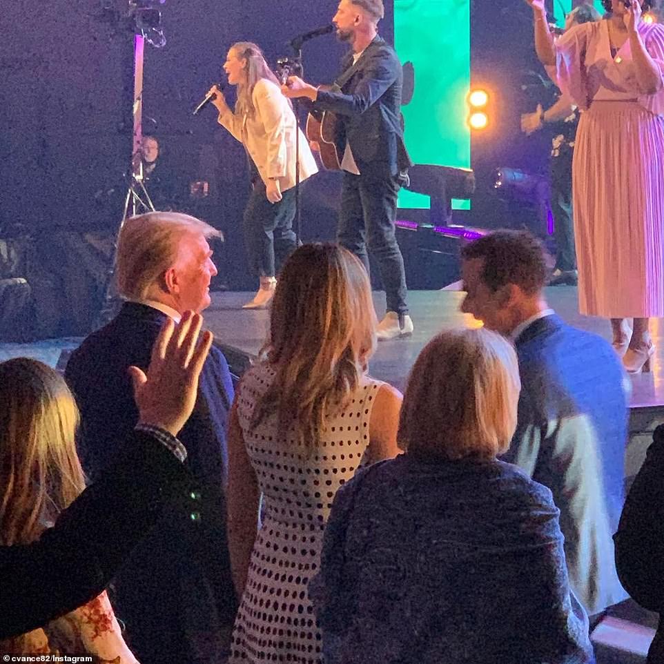 Trump at Easter Sunday