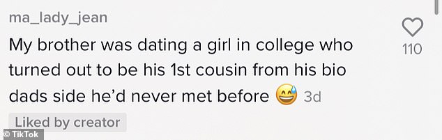 DNA test revealed woman is dating her cousin