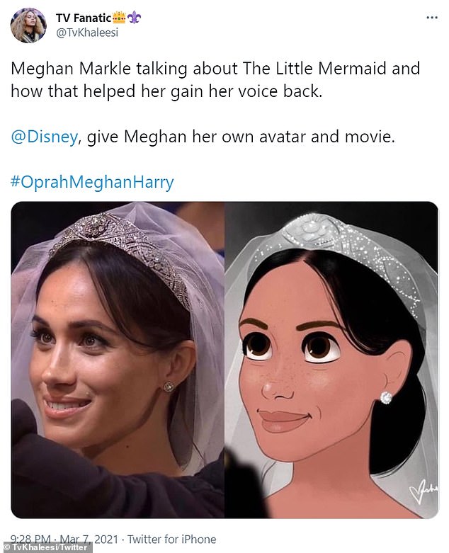 ميغان ماركل تشبه نفسها بحورية البحر أرييل