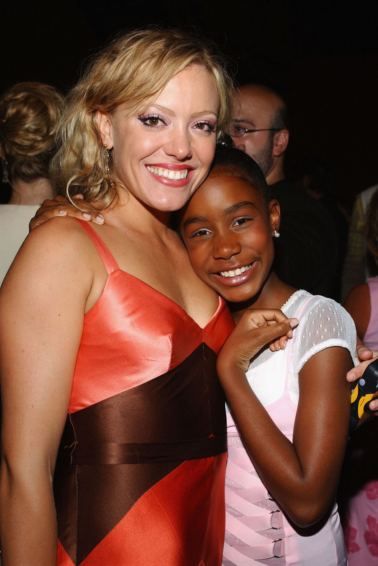 Actresses Jordan Ballard (L) and Kianna Underwood