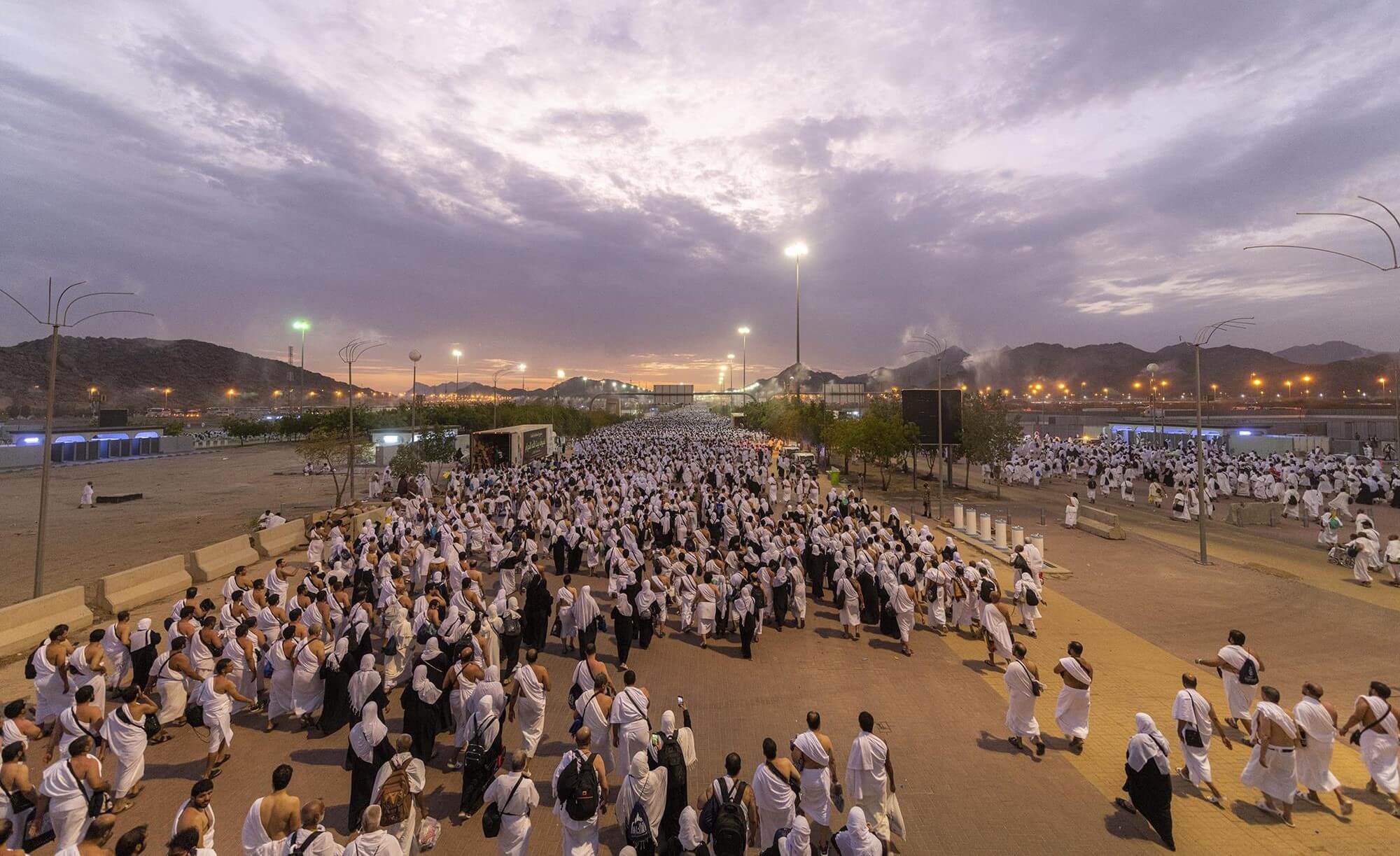 التوجه إلى مزدلفة