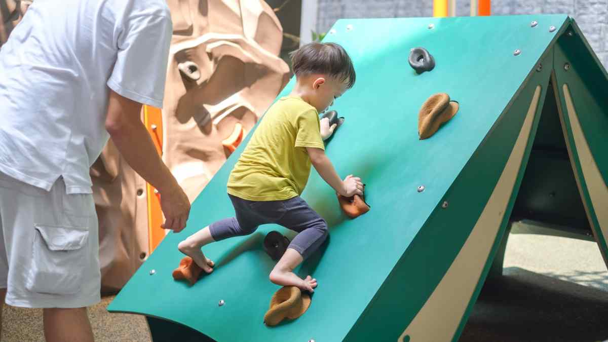 تجربة منطقة التسلق