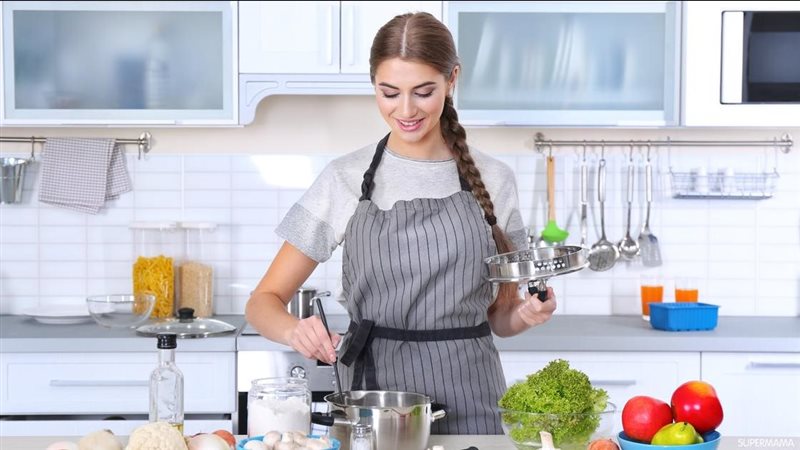 تجهيز الطعام في المنام