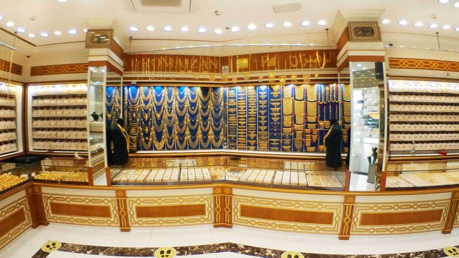 محلات المجوهرات داخل أسواق طيبة الرياض