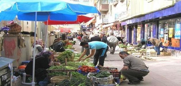 موقع السوق الشعبي في ازميت