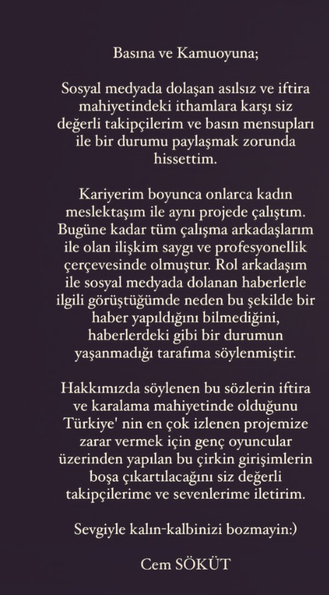 Yalı Çapkını‬⁩ fans accuse Cem Söküt