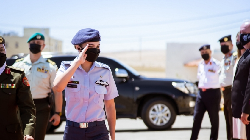 الأميرة سلمى شيهانة سلاح الجو الأردني 