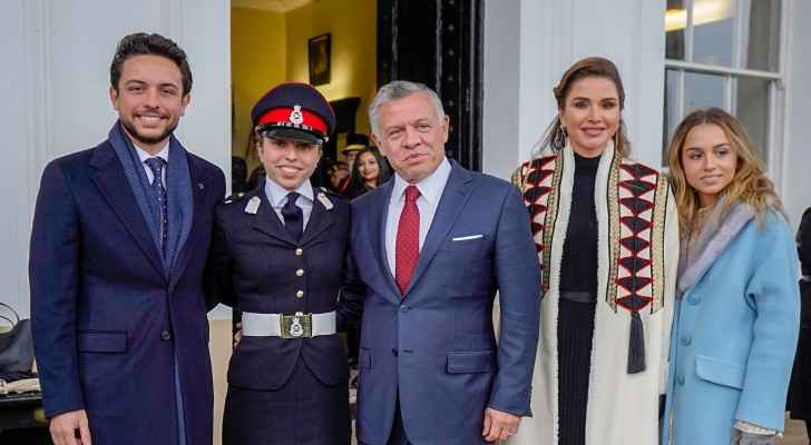 الأميرة سلمى خريجة أكاديمية ساندهيرست العسكرية الملكية