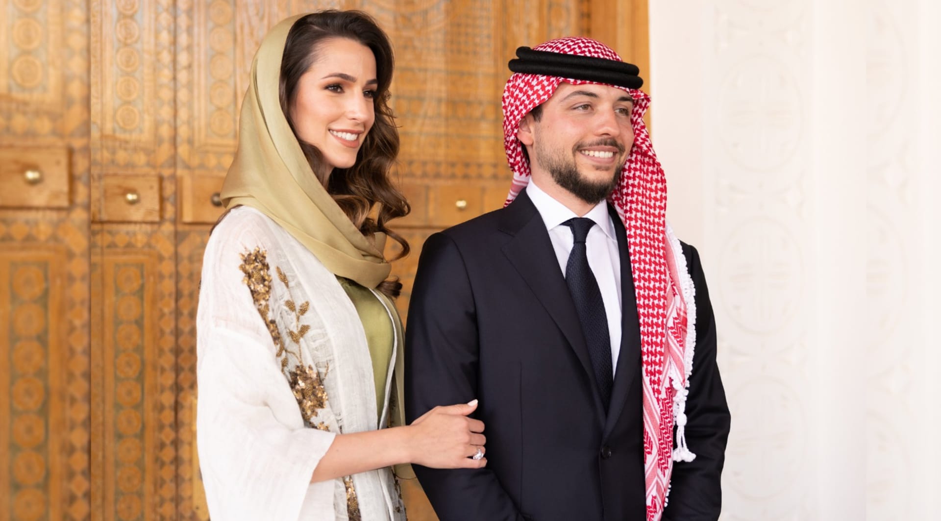 زفاف الأمير الحسين ورجوة