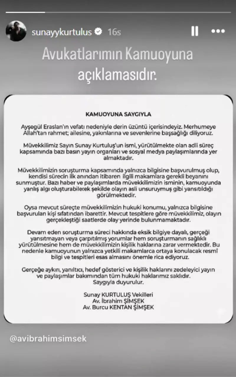 Turkish actor Sunay Kurtuluş