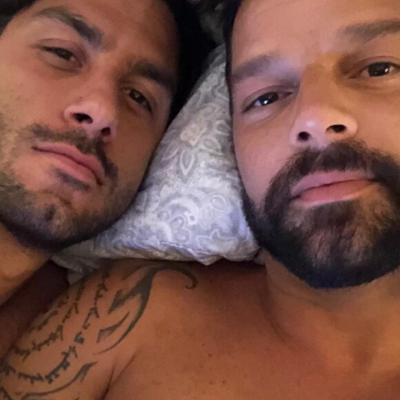 Ricky Martin Jwan Yosef naked in bed gay