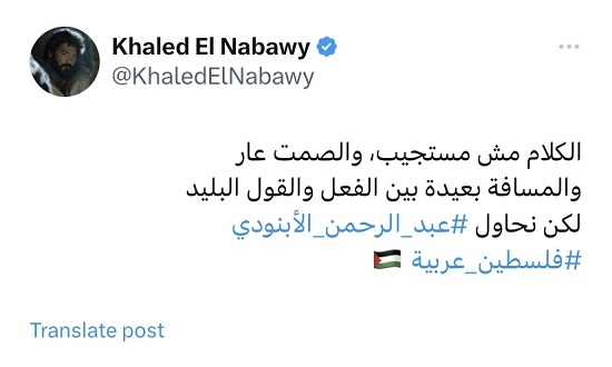 خالد النبوي