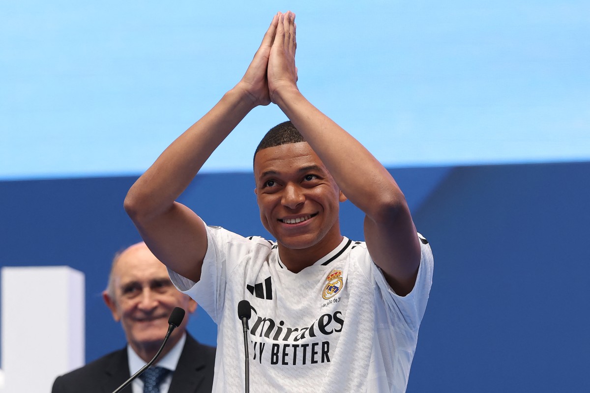 كيليان مبابي مع ريال مدريد