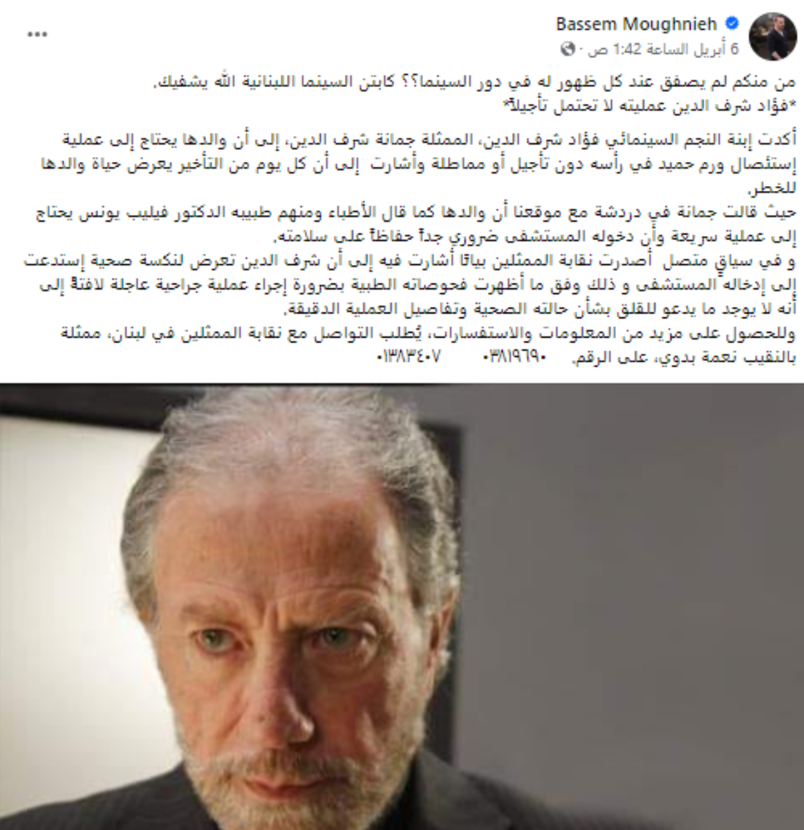 فؤاد شرف الدين
