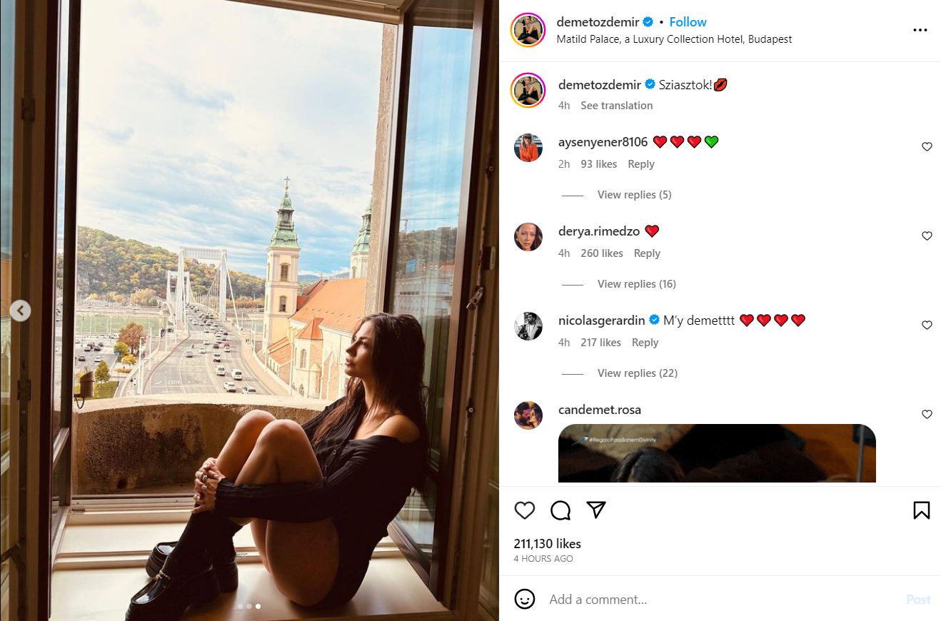 Demet Özdemir ve Can Yaman Macaristan'da yeniden bir araya mı geliyor?