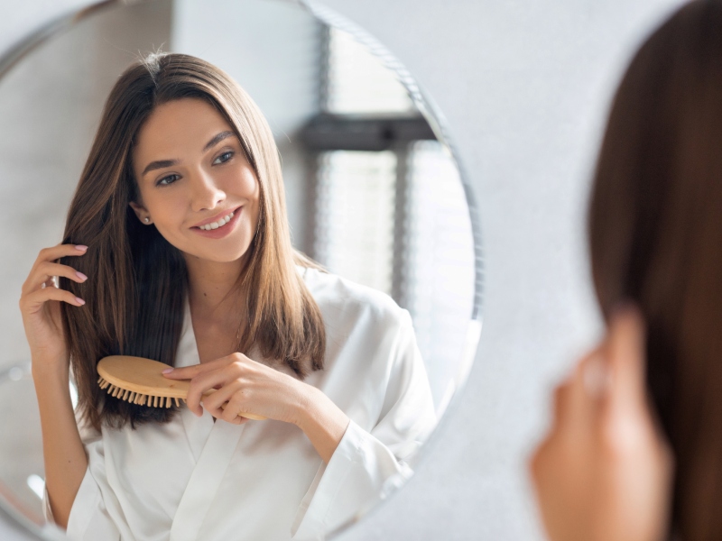 جميلة البوابة: خرافات حول نمو الشعر غير المتساوي