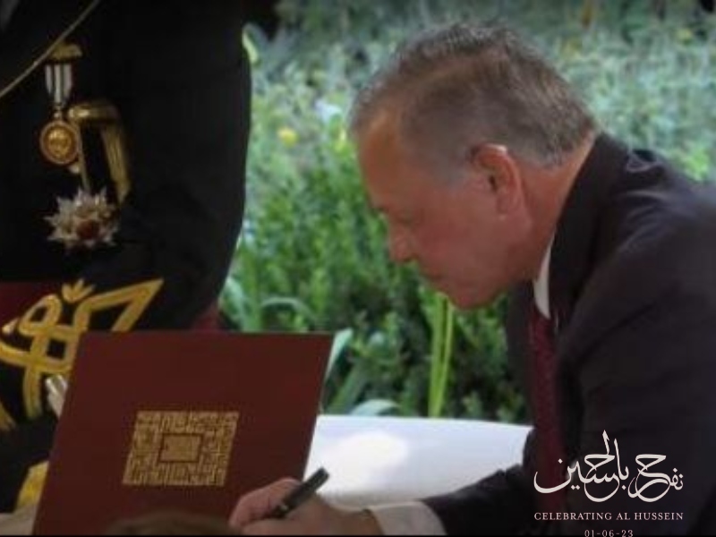 صور ملهمة لجلالة الملك عبدالله الثاني لامست قلوب الأردنيين 