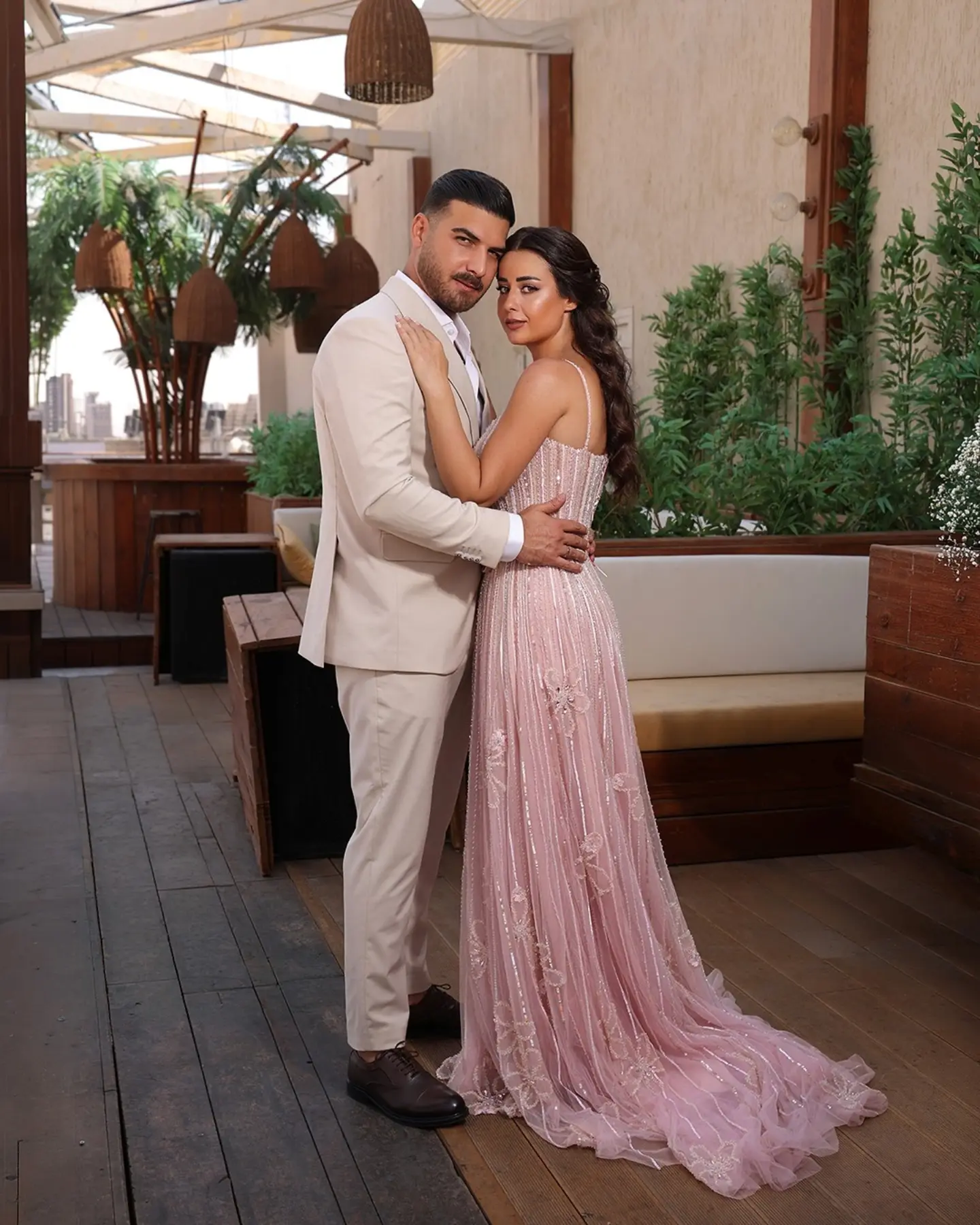 Rawaa El Saadi and Hassan Khalil