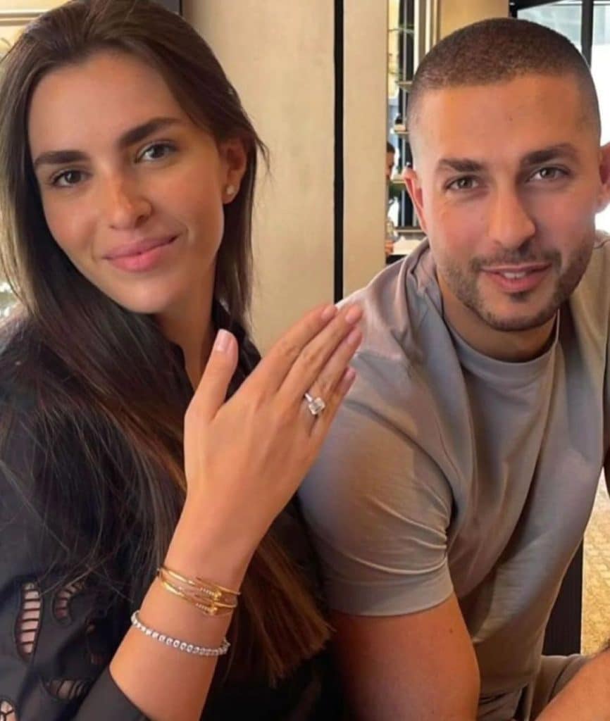Zein Qutami, Celio Saab's fiancé