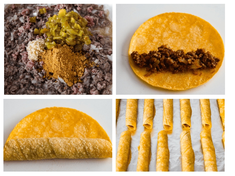 أطباق رمضانية: لفائف التاكو بلحم البقر بديل السمبوسة