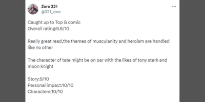 Andrew Tate comic book