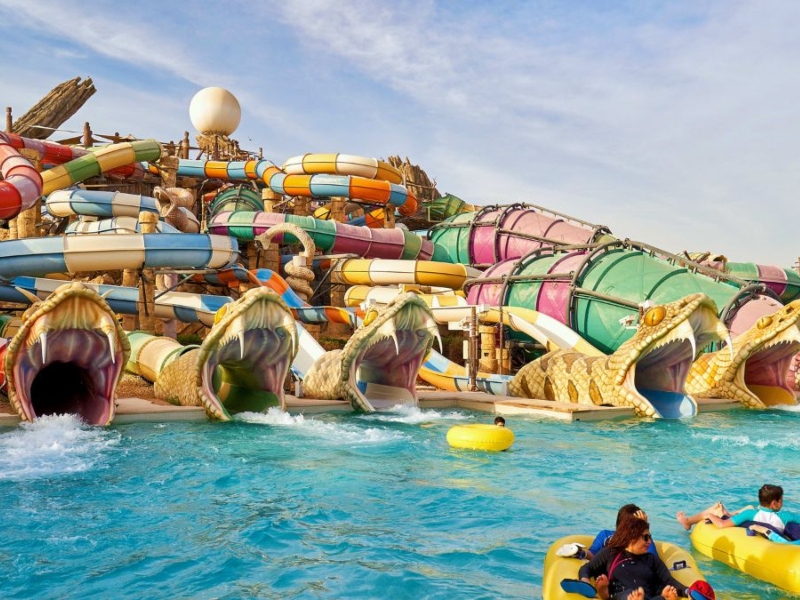 أشهر الحدائق المائية في دبي
