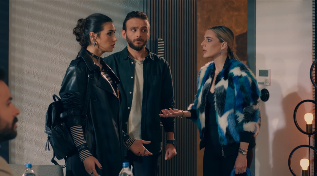 مسلسل حب ع ورق الحلقة 42 ... لين تستعيد ذاكرتها وتصفع أوس كف