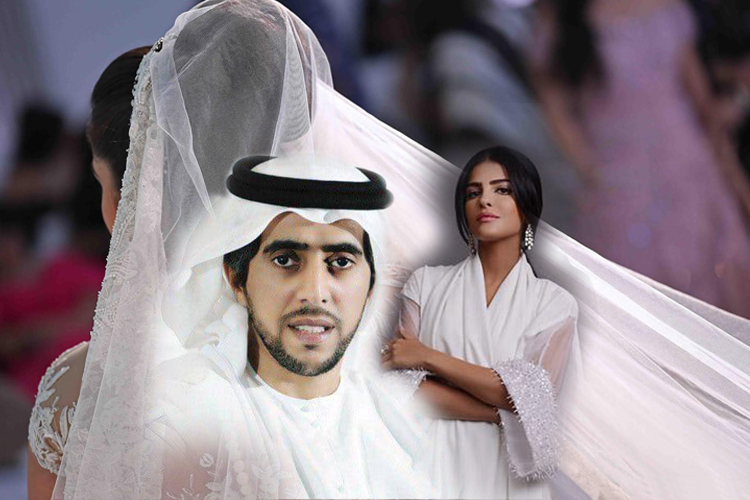 زواج أميرة الطويل و  خليفة المهيري