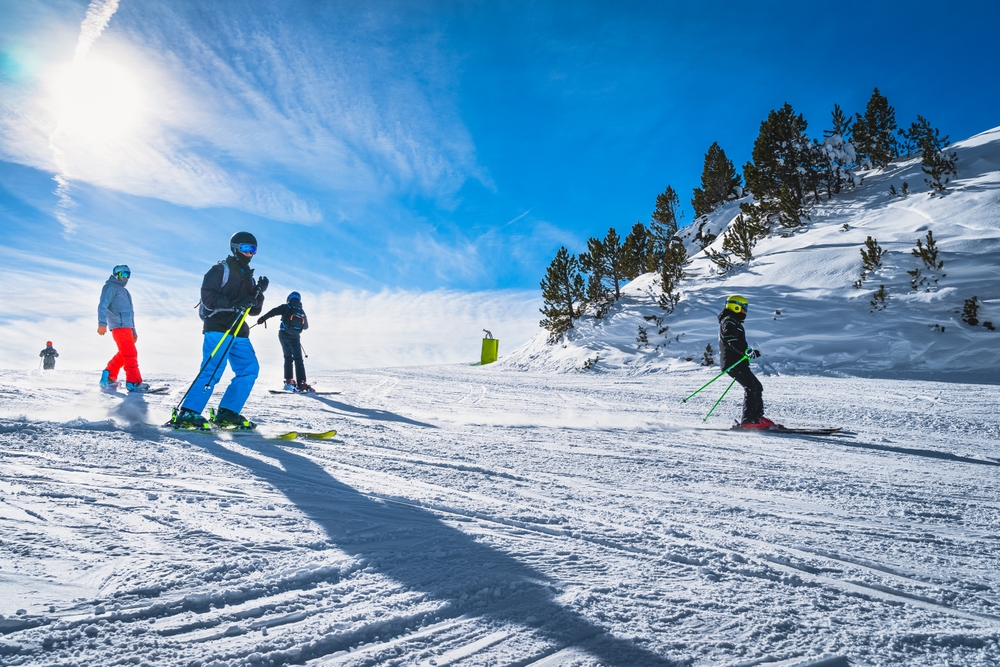 Skiing