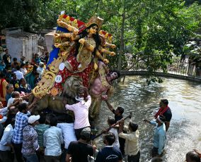 10 children among 13 killed in Durga idol immersion tragedies in India’s Madhya Pradesh