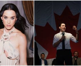 Katy Perry and Justin Trudeau