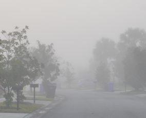 ماذا يقال عند رؤية الضباب؟