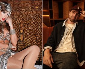 Taylor Swift and Travis Kelce