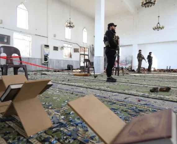 تفجير مسجد حمص