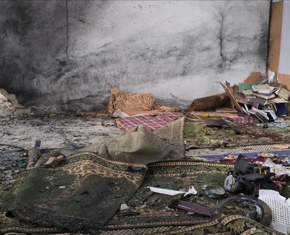 انفجار مسجد حمص