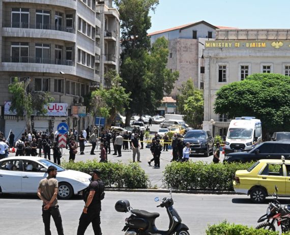 Several killed, injured in bus explosion near Damascus