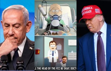 Benjamin Netanyahu / South Park / Donald Trump