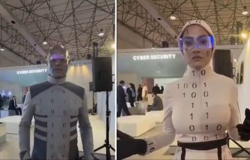 Humans disguised as robots