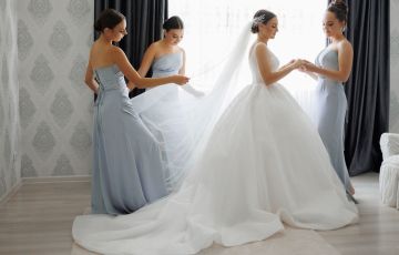 الطرحات الطويلة موضة عروس 2026