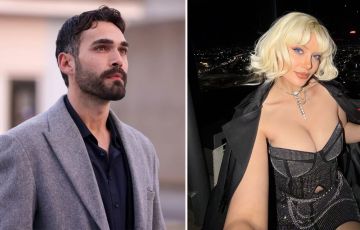 Turkish actor Sunay Kurtuluş and fashion designer Ayşegül Eraslan