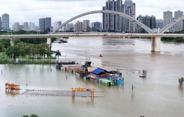 Flooding in Nanning, China