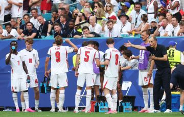England hydration break in World Cup game