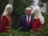 trump meets aliens